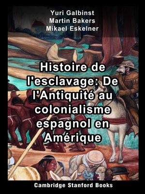 cover image of Histoire de l'esclavage